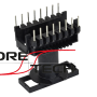 BV-ETD39-1-16R (PET) каркас, частини трансформаторів